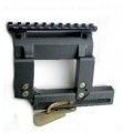 BP-02 AK to Weaver Mount, Centered, with Tactical Rail