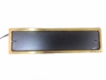 Electric license frame flipper Gold V.3 improved modification (1 pc)