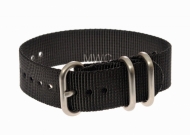 18mm Black Zulu MWC Watch Strap