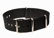 20mm Black NATO MWC Watch Strap