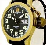 500m 2.WW German U-Boot Tauchmeister Watch T0086