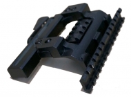 BP-02 AK to Weaver Mount, Low Profile, Centered, with Side Tactical Rail