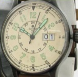 German 2.WW RETRO-AVIATOR Aeromatic Watch A1254