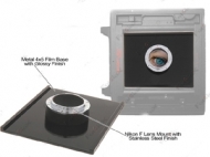 Large Format 4x5 camera to Nikon Mount Adapter