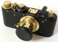 Leica Camera Copy - Black-Gold