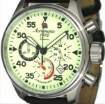 Military AVIATOR OBSERVER Chronograph Aeromatic Watch A1342