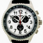 Military NAVI Flight Chronograph Aeromatic Watch A1242