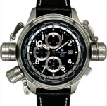 XXL-Pilot DEFENDER ALARM Chronograph Aeromatic Watch A1328