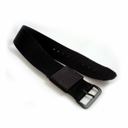 20mm US Black Military MWC Watch Strap