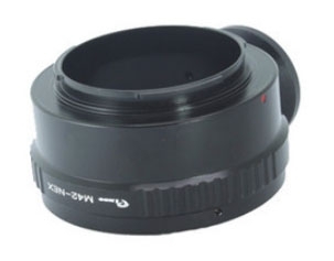 M42 Lens to Sony NEX Adapter with tripod