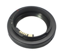 T/T2 mount lens to Canon EOS AF-confirm adapter