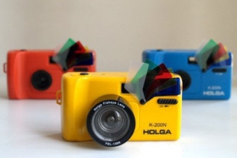 Holga K-200N Yellow Camera