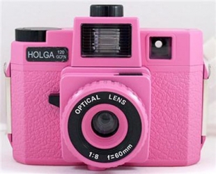 Holga Pink 120GCFN Lomo Camera