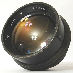 Industar-13, 4,5/300 Large Format Camera Lens