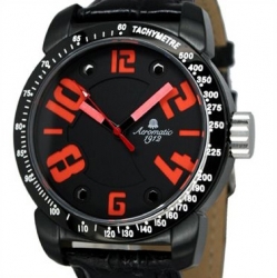 Mechanical 3D Dial Aeromatic Watch A1378