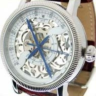 Mechanical Handwinding Skeleton Aeromatic Watch A1164