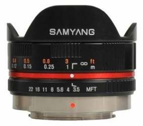 Samyang 7.5mm f/3.5 Lens for Micro 4/3