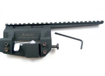 Patriot X40 SKS, Mosin Centered Side Mount with 225 mm Picatinny Offset Rail