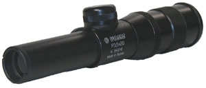 Rifle Scope PO 3.5x20 with German Post Reticle, Short Tube Scope