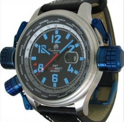 XXL-Pilot "World-Tour" GMT Tauchmeister Watch T0181