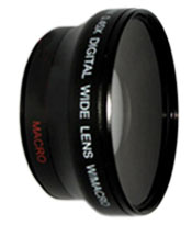 0.45x Fisheye Wide Lens for Canon, Nikon, Pentax, Sony