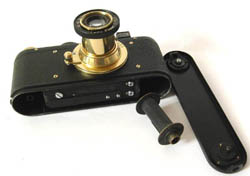 Leica Camera Copy - Black-Gold