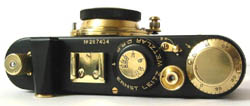 Leica Camera Copy - Black-Gold