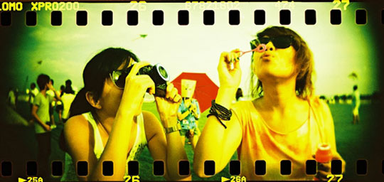 Sprocket Rocket Lomo Panoramic 35mm Film Camera