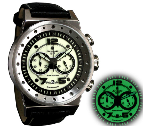 XL-Military Chronograph 3-D dial A1345