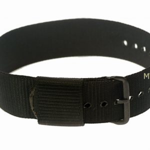18mm US Black Military MWC Watch Strap