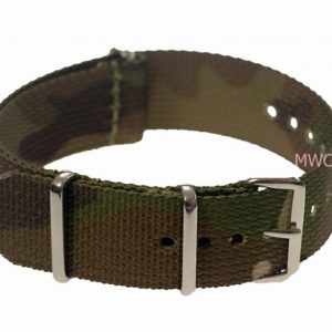 18mm Woodland Camouflage NATO MWC Watch Strap
