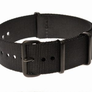 20mm Black PVD NATO MWC Watch Strap
