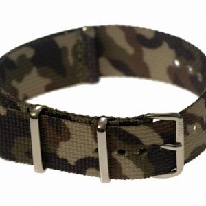20mm Mediterranean / Desert" Camo NATO MWC Watch Strap"