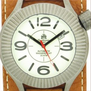 2.WW XL German PANZER DATE Automatic Luminous T0092
