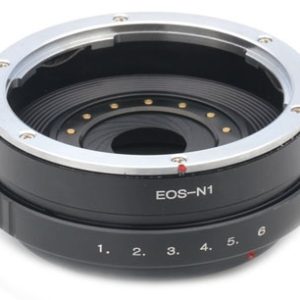 Canon EOS Lens to Nikon 1 with aperture ring