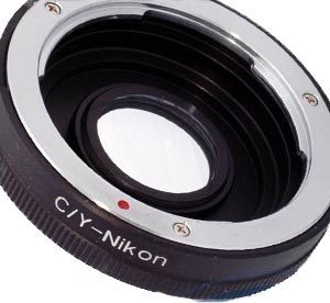Contax/Yashica Lens to Nikon Optical Adapter