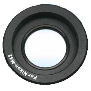 M42 Lens to Nikon AF-confirm EMF adapter (programmable)