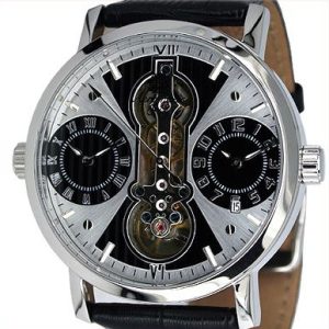 Automatic 2Xquartz Dualtime" CLASSIC Aeromatic Watch A1364"