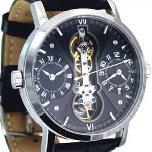 Automatic 2Xquartz Dualtime" CLASSIC Aeromatic Watch A1384"