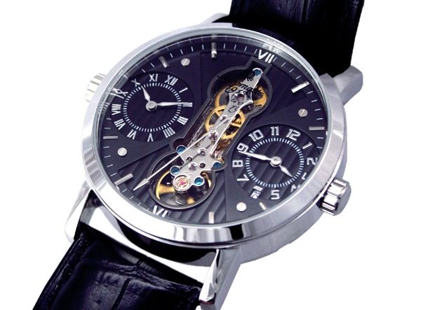 Automatic 2Xquartz Dualtime" CLASSIC Aeromatic Watch A1384" - Image 3