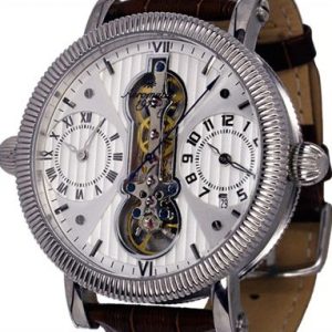 Automatic 2Xquartz Dualtime" CLASSIC Aeromatic Watch A1386"