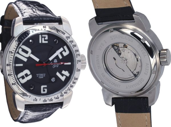 Automatic 3D Dial Aeromatic Watch A1379 - Image 3
