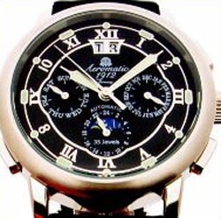 Automatic Calendar RETRO-DESIGN Aeromatic Watch A1272