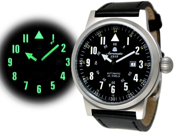 Automatic German 2.WW Aeromatic Watch A1347 - Image 2