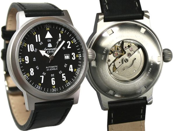 Automatic German 2.WW Aeromatic Watch A1347 - Image 3