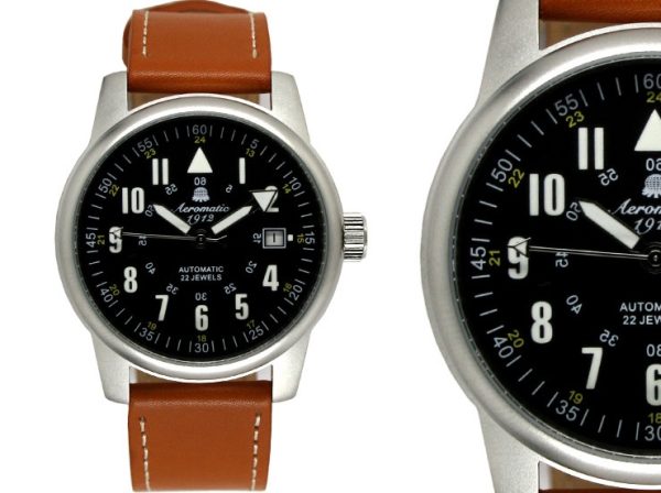 Automatic German Aeromatic Watch A1372 - Image 4
