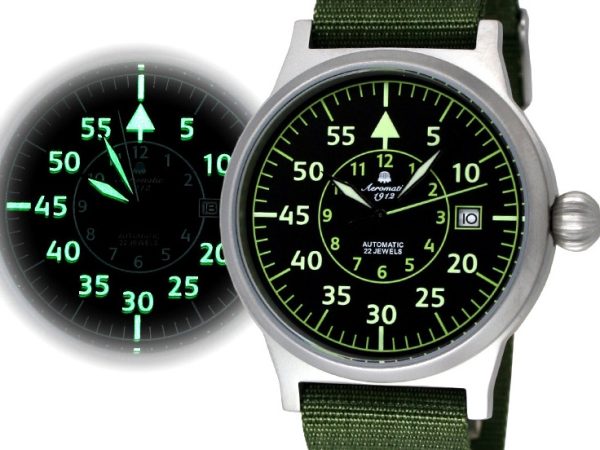 Automatic Military Aeromatic Watch A1354 - Image 2