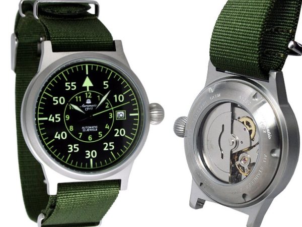 Automatic Military Aeromatic Watch A1354 - Image 3