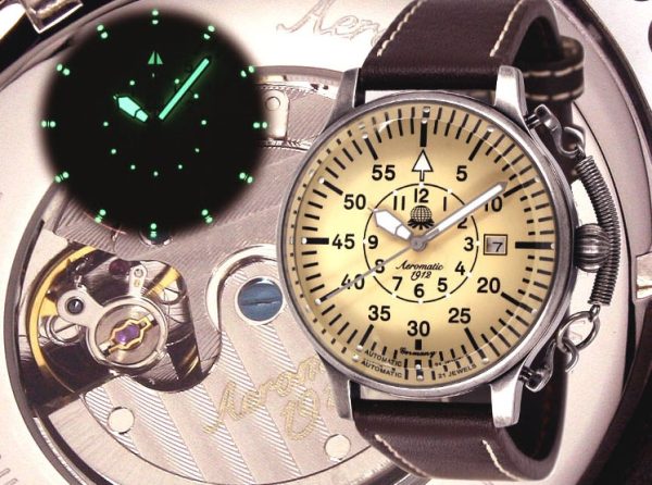 Automatic Military Aeromatic Watch A1383 - Image 2
