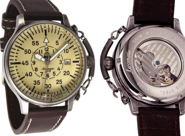 Automatic Military Aeromatic Watch A1383 - Image 3